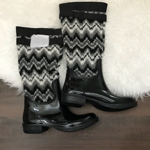 Nomad Hog Knit Shaft Rain/Snow Boots Sz 8 - Picture 3 of 8